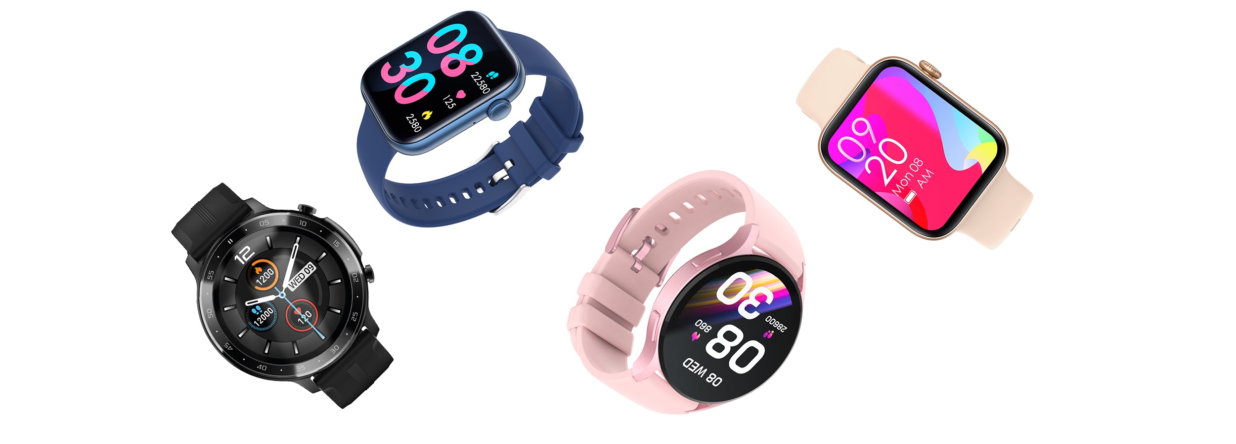 EnergyFit - Smartwatch con chiamata al polso